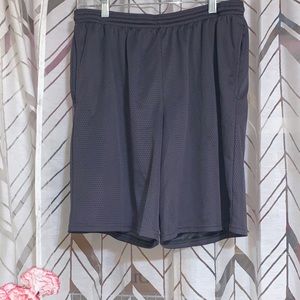 Champion Gray Athletic Mesh Shorts